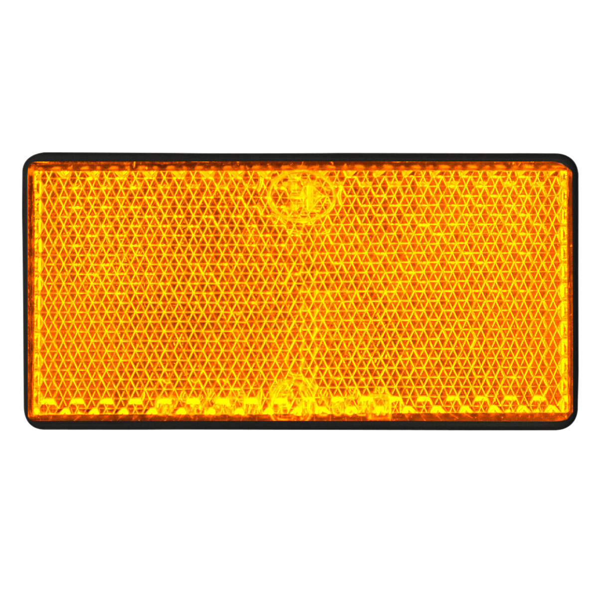 Reflektor 70x35mm, selbstklebend, Farbe: orange - italobee Shop, 3,57 €