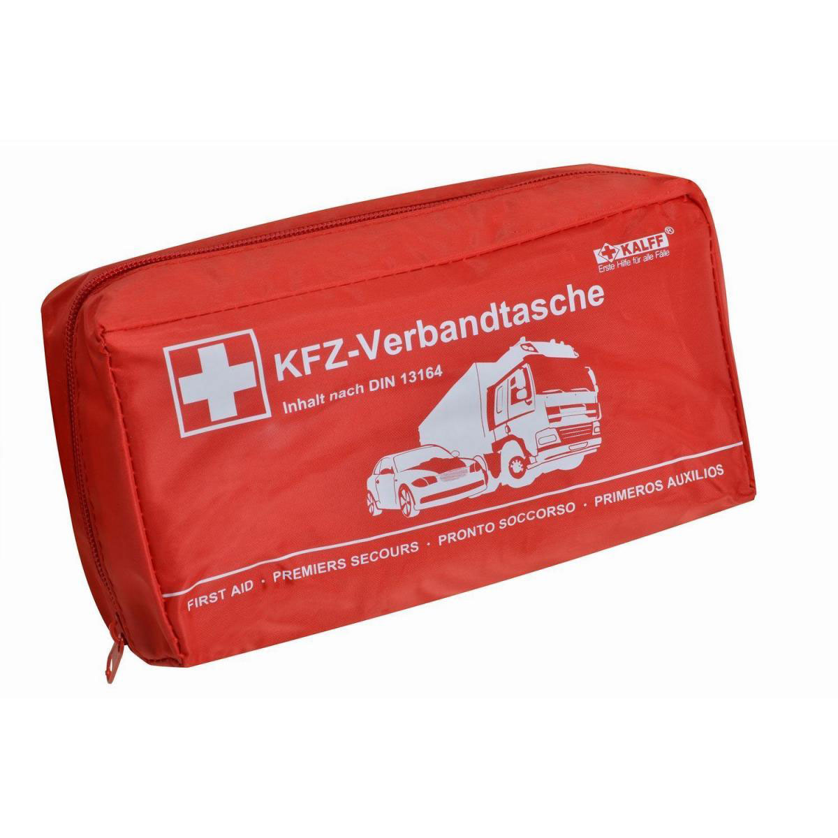 Sensomed KFZ-Verbandtasche, Rot - 43tlg.inkl. Warnweste