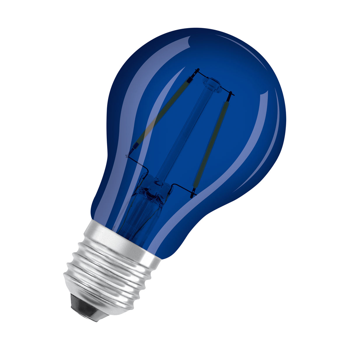 Osram LED-Leuchtmittel Glühlampe E27 2,5W blau