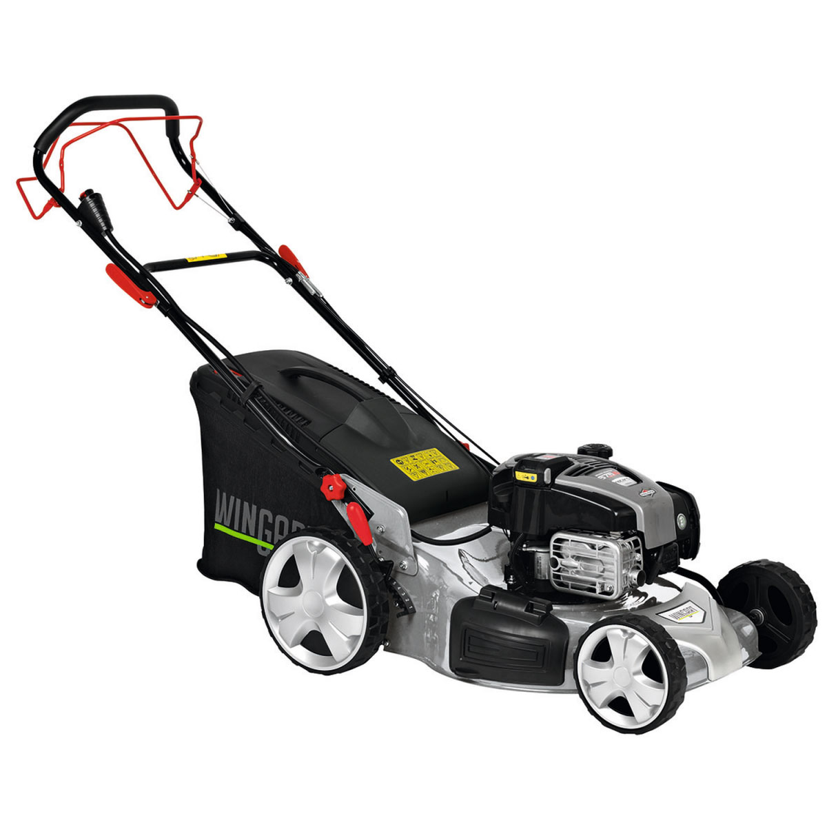 Wingart Benzin-Rasenmäher BR 1651 RA IS, mit Mow ´n´ Stow Motortechnik