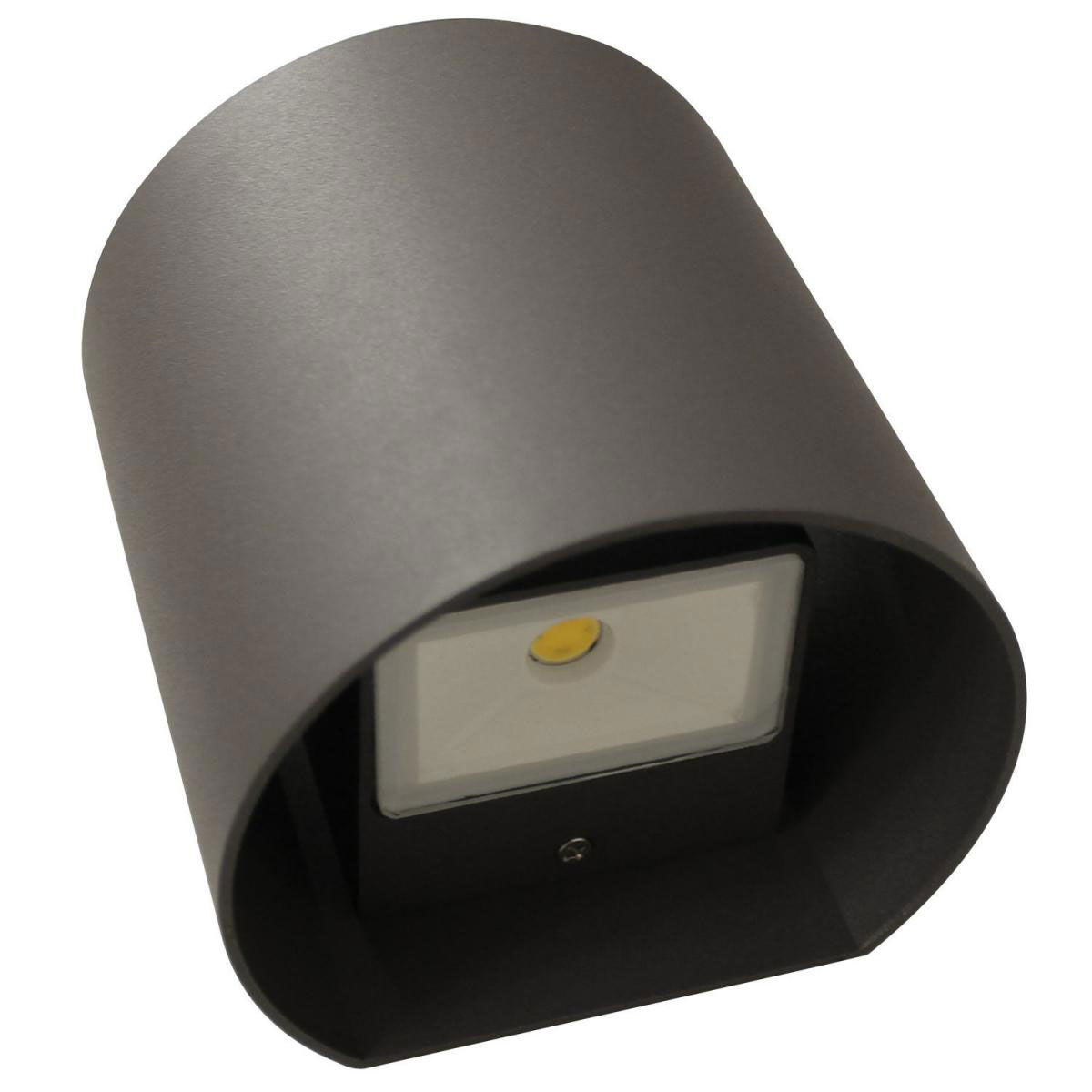 Lutec LED-Außenwandlampe | halbrund 227956 Dodd