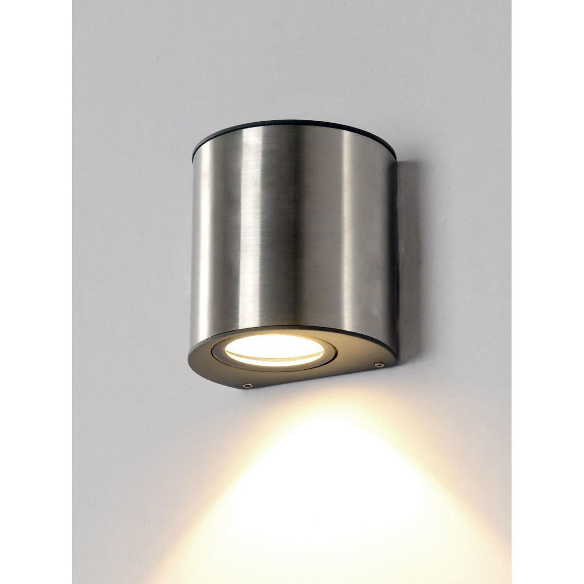 Lutec LED-Außenwandlampe Ilumi Edelstahl | 228014