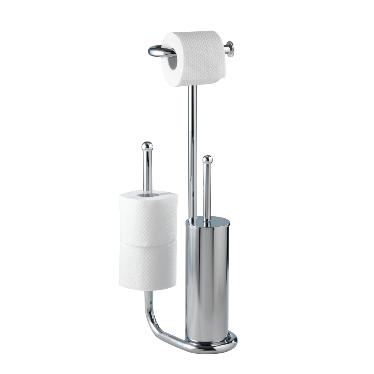 Wenko Stand WC-Garnitur Universalo chrom | 228695