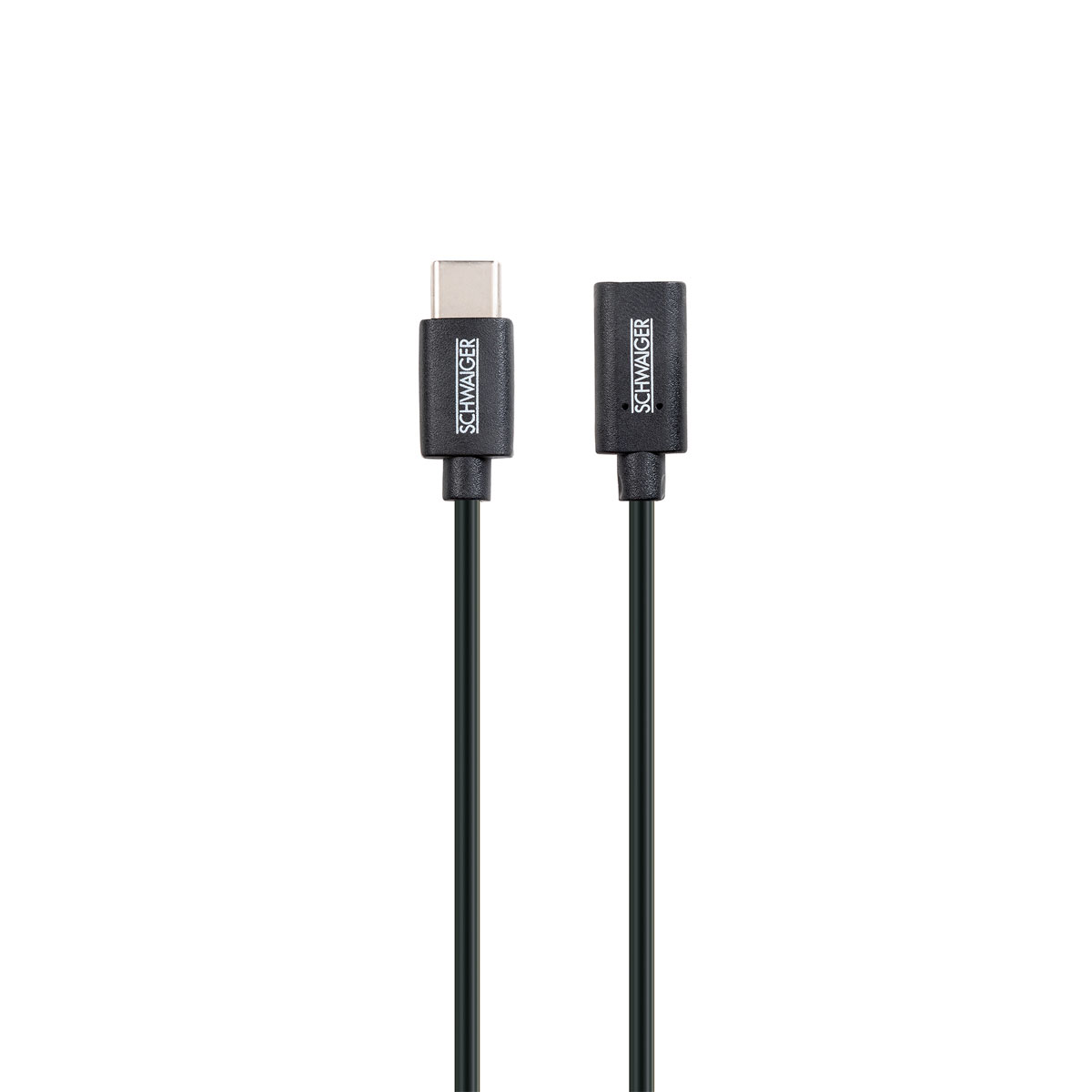 Adapter USB-C-Stecker auf USB 3.0-Buchse Schwarz 20 cm