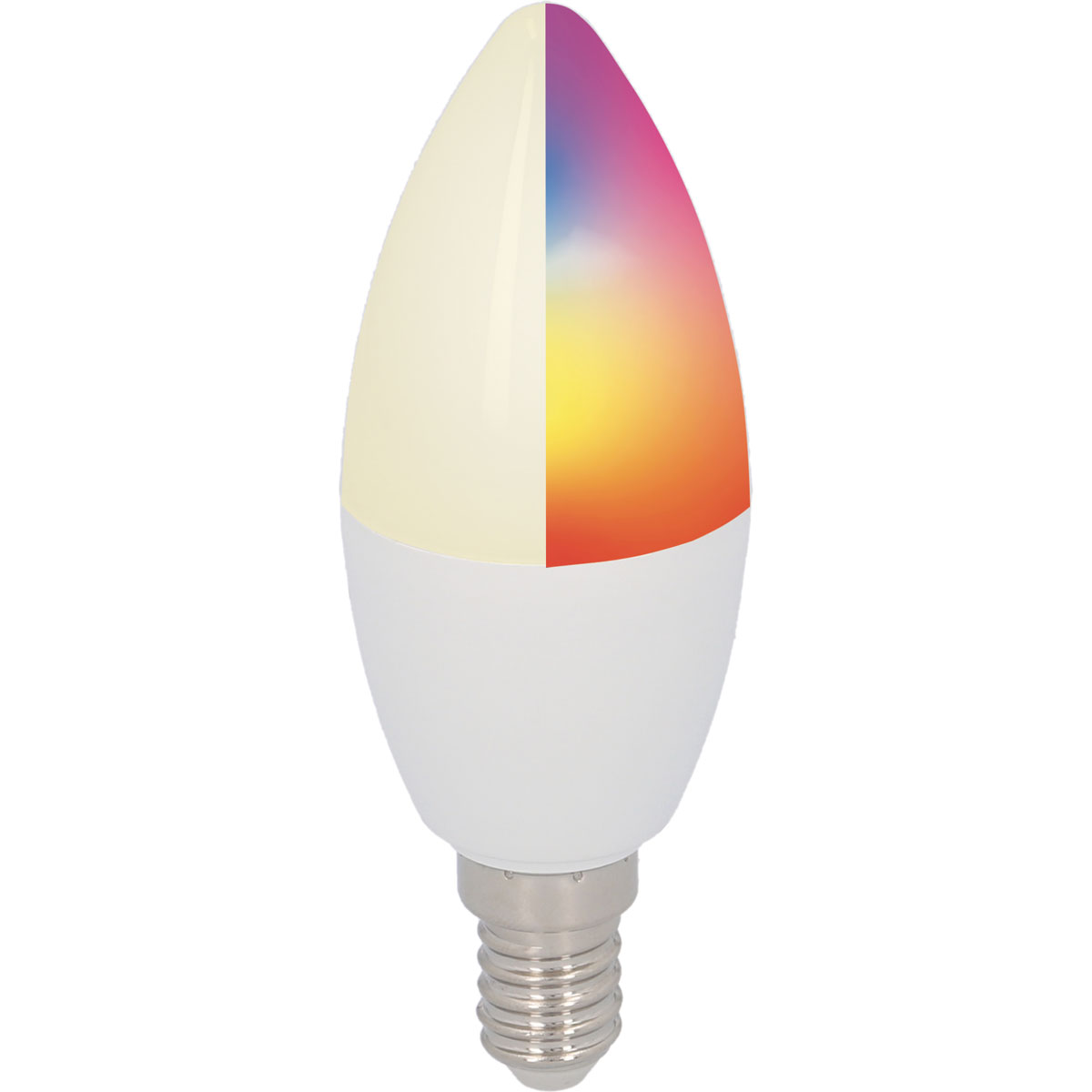 Unitec WIFI LED-Leuchtmittel Smart E14 3,5W RGB CCT dimmmbar