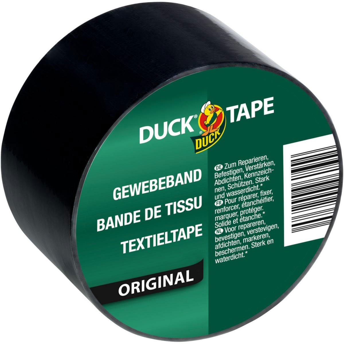 Klebeband Duct-Tape schwarz, 9,90 €