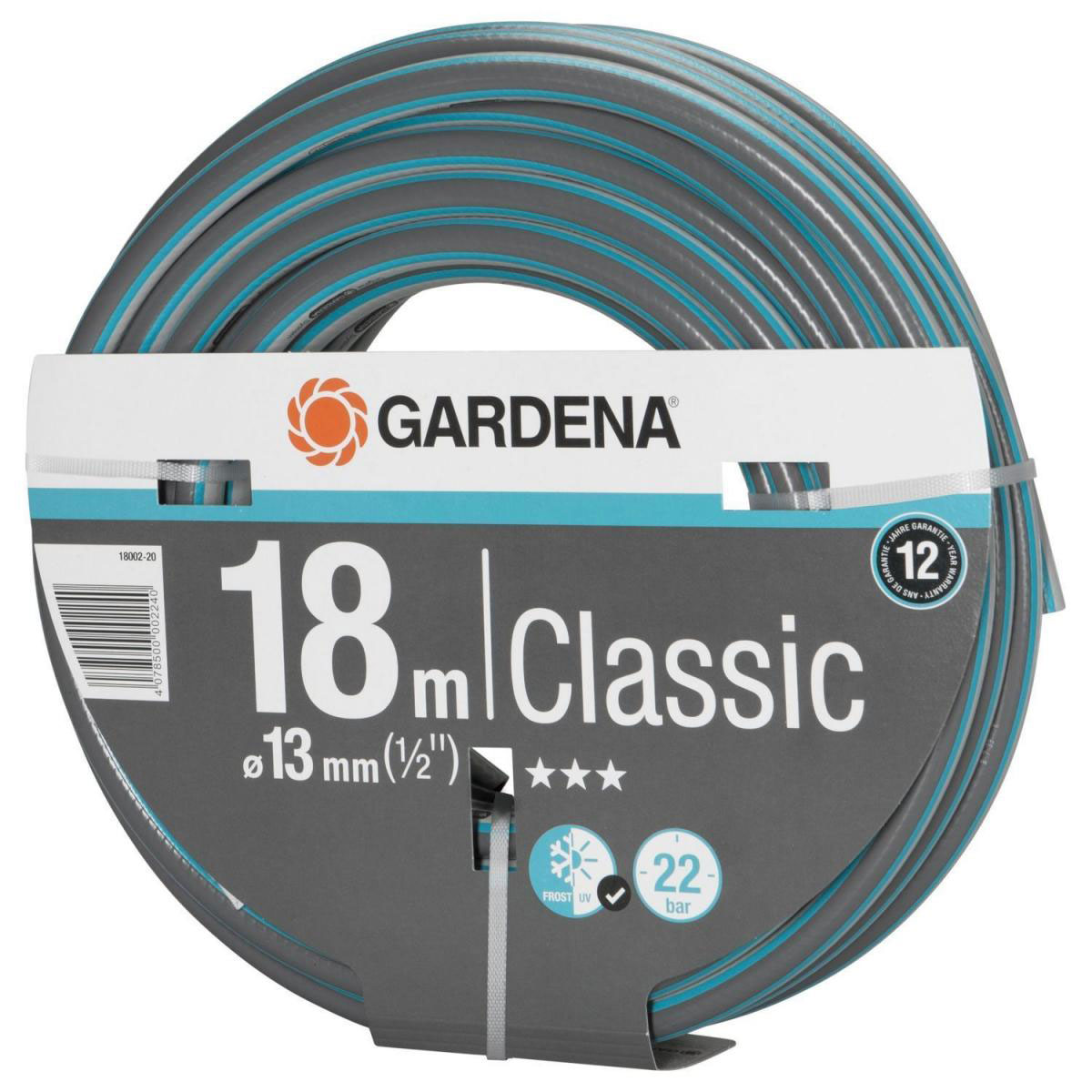GARDENA Gartenschlauch Classic, 18002-20, 13 mm (1/2