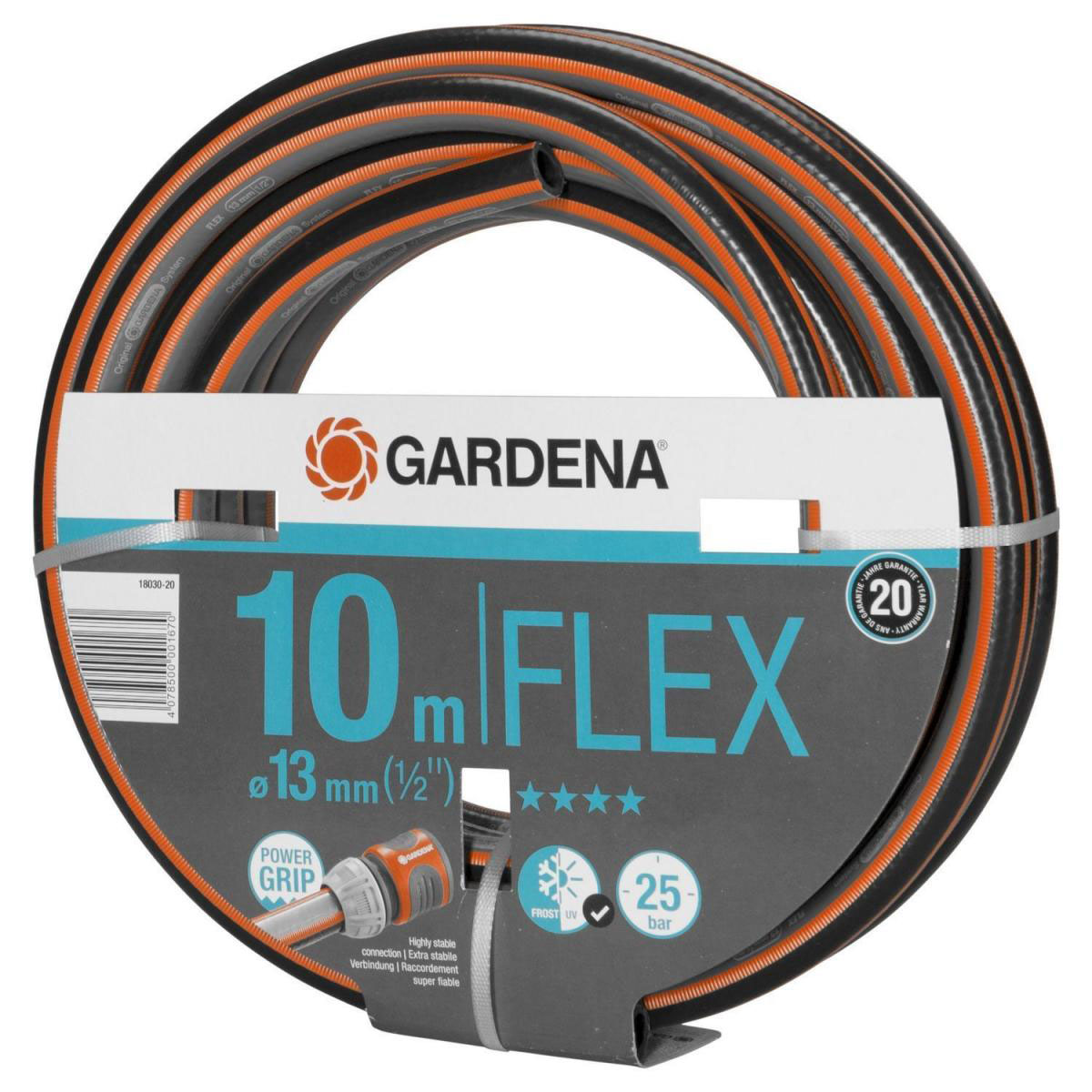 GARDENA Gartenschlauch Comfort FLEX, 18030-20, 13 mm (1/2