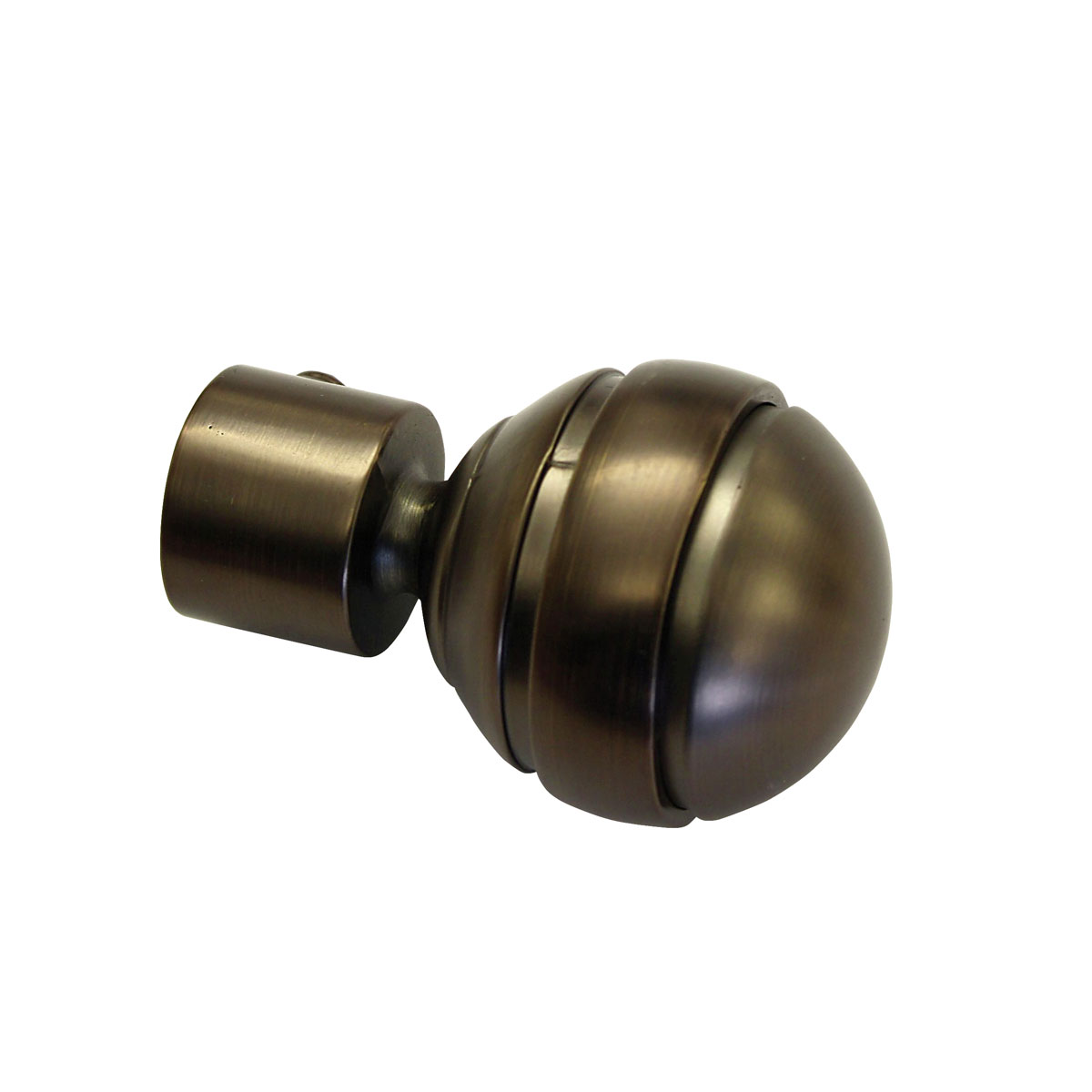 Gardinia Endstück Kugel für Chicago Durchmesser 20 mm bronze | 297510