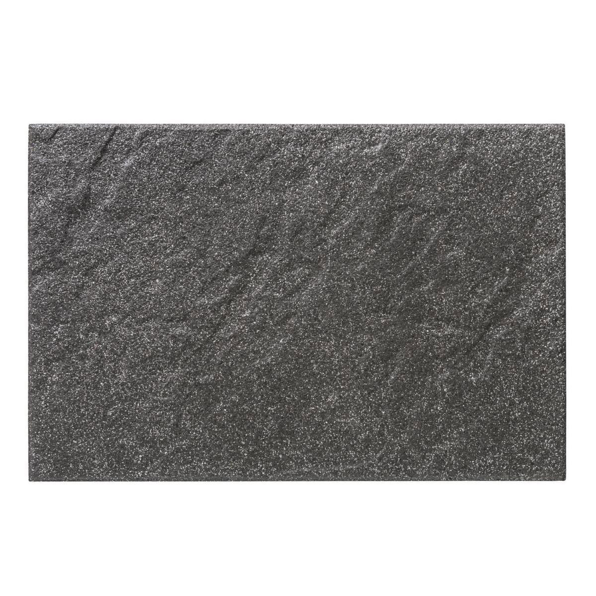 Diephaus Terrassenplatte No.1 Structure 60 x 40 x 4 cm Basalt, schwarz, 60x40