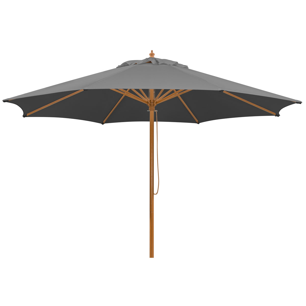 Schneider Schirme Sonnenschirm Malaga Durchmesser 300 cm anthrazit | 39643