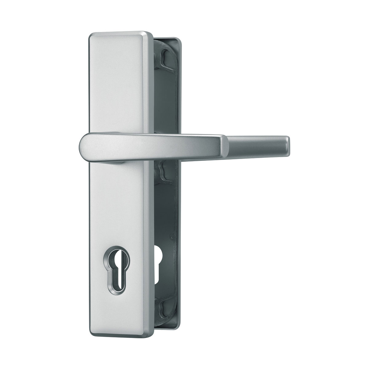 Abus Schutzbeschlag HLN414 Beidseitig Drücker 52 mm - 67 mm Aluminium