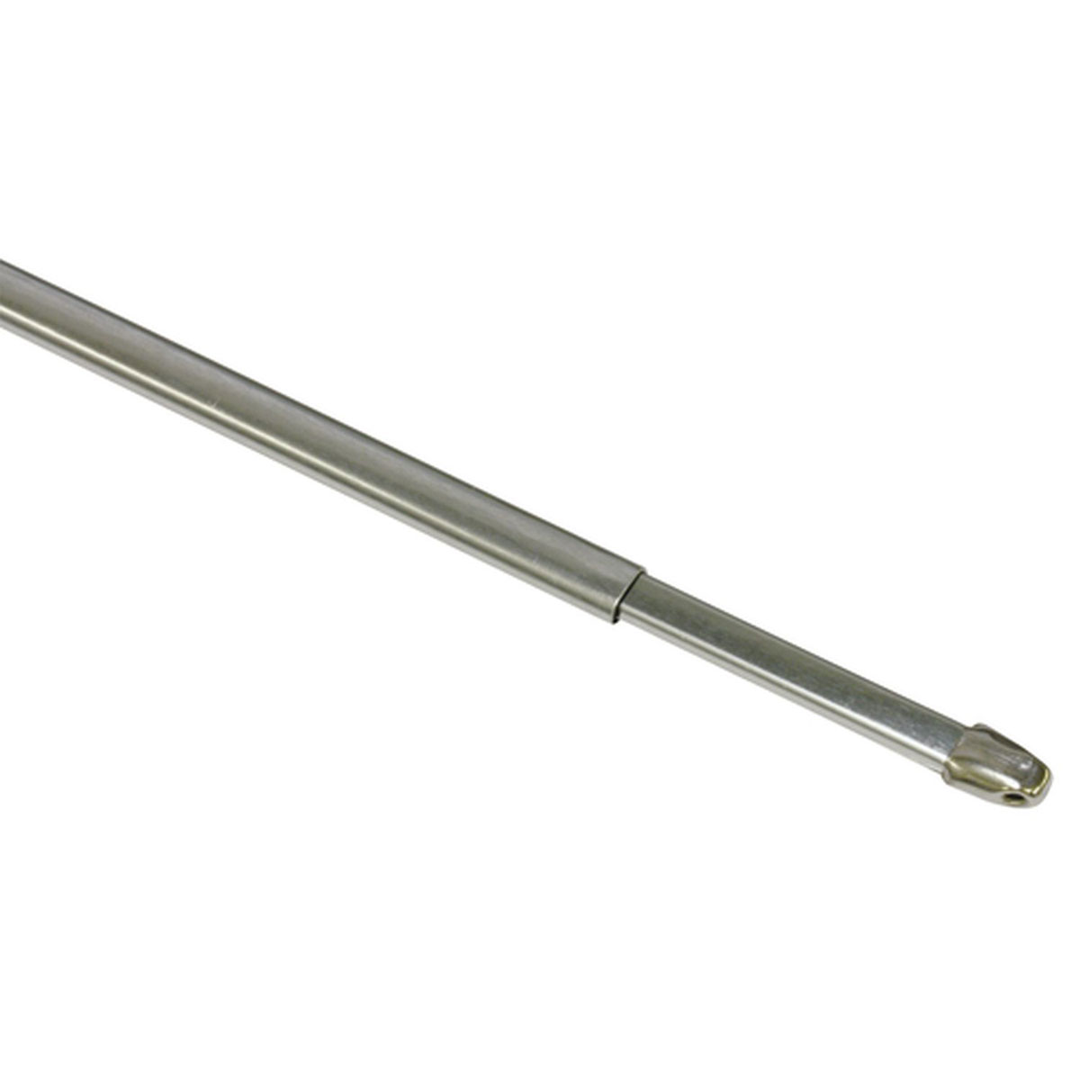 Gardinia Vitragestange flachoval 11 mm cm | chrom 547011 40-65