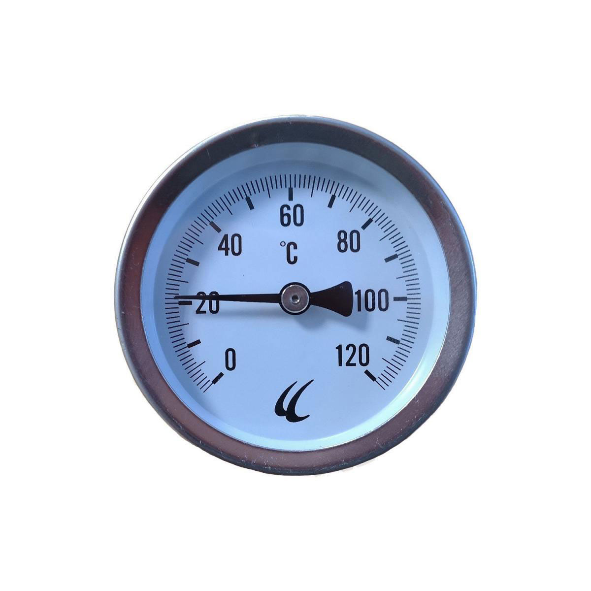 Anlegethermometer 0-120 Grad 63 mm