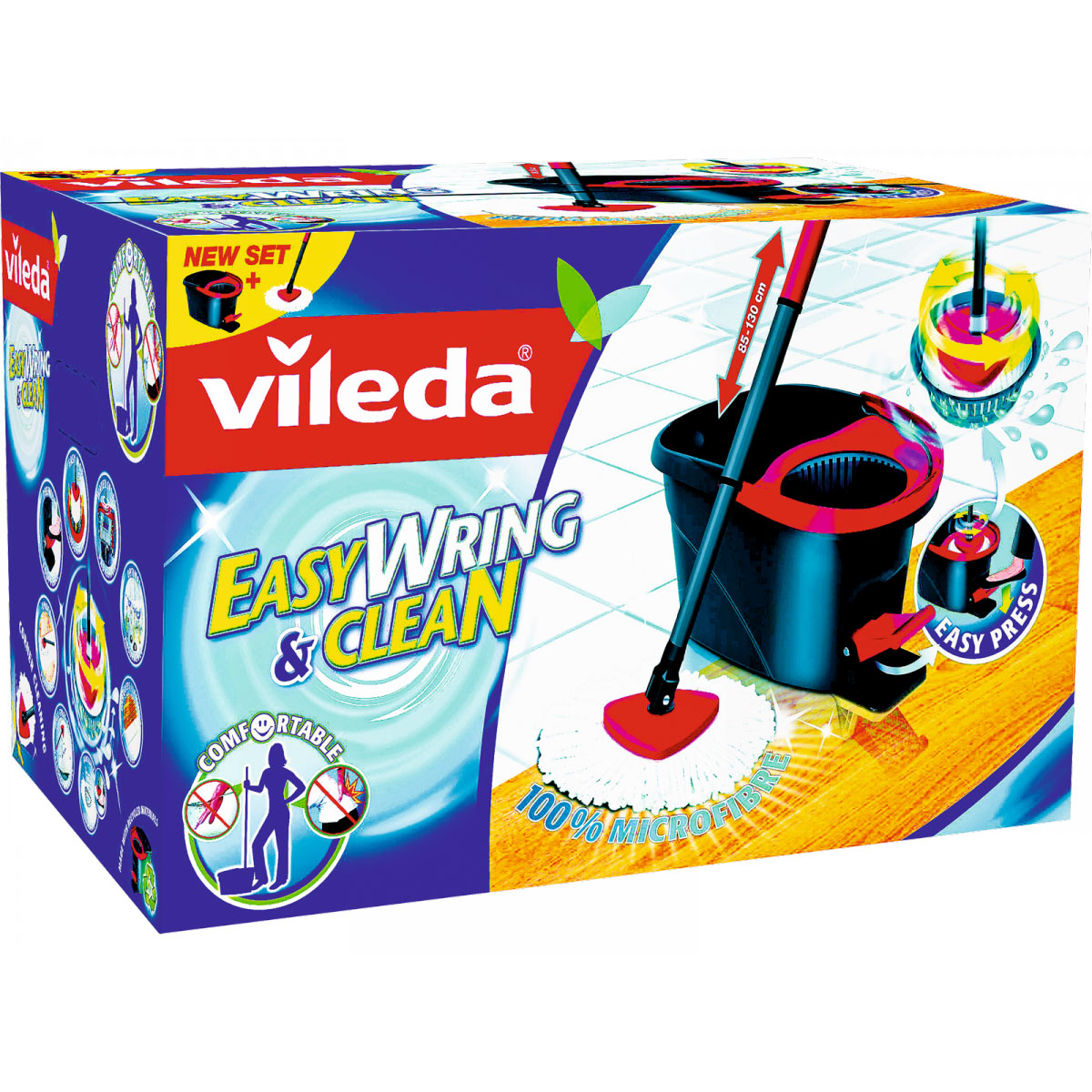 Vileda Wischmop Easy Wring und 643879 Box | Clean