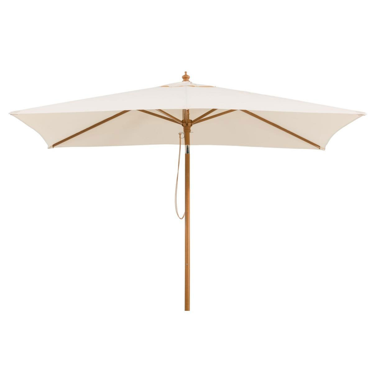 Schneider Schirme Sonnenschirm Malaga 300 x 200 cm natur rechteckig | Natur  | 925899