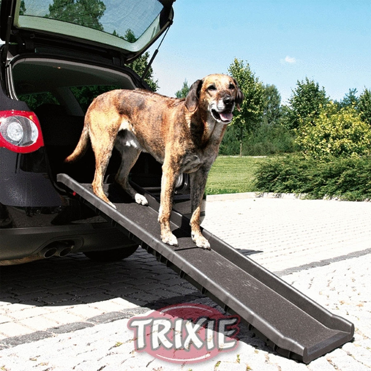 Trixie Auto-Klapp-Rampe schwarz 40×156 cm
