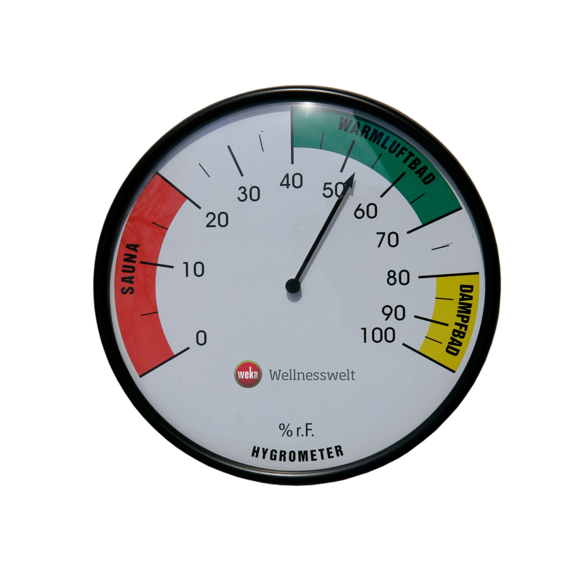 Thermometer Hygrometer f/ür Temperatur und Feuchtigkeit Zifferblatt analog FXCO Hygrometer f/ür Temperatur und Luftfeuchtigkeit Edelstahl