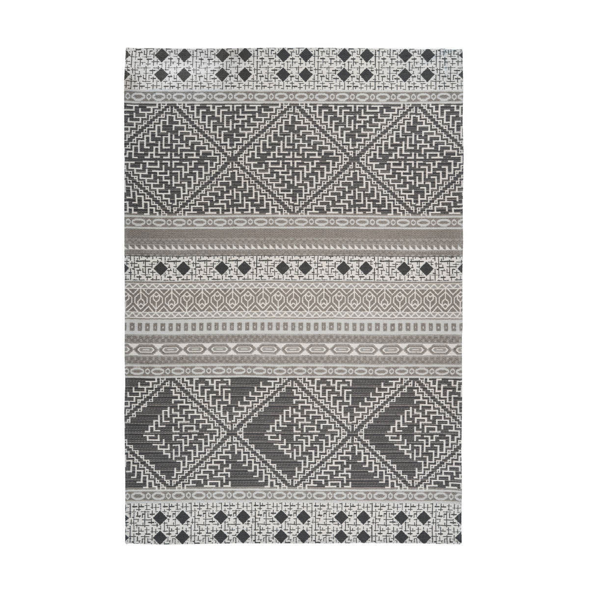 Outdoor-Teppich Yoga 200, taupe/creme 160x230 cm Outdoor-Teppich Yoga 200, taupe/creme 160x230 cm