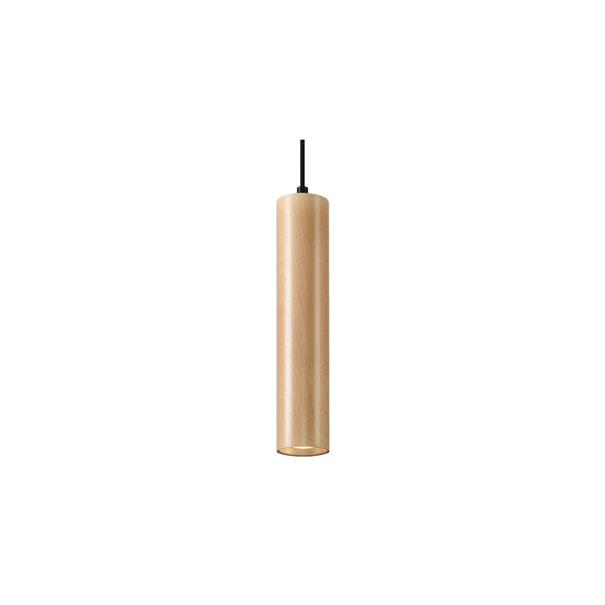 Lino | Lighting 1 Pendelleuchte 1 braun Sollux K000049536 | Holz Spot