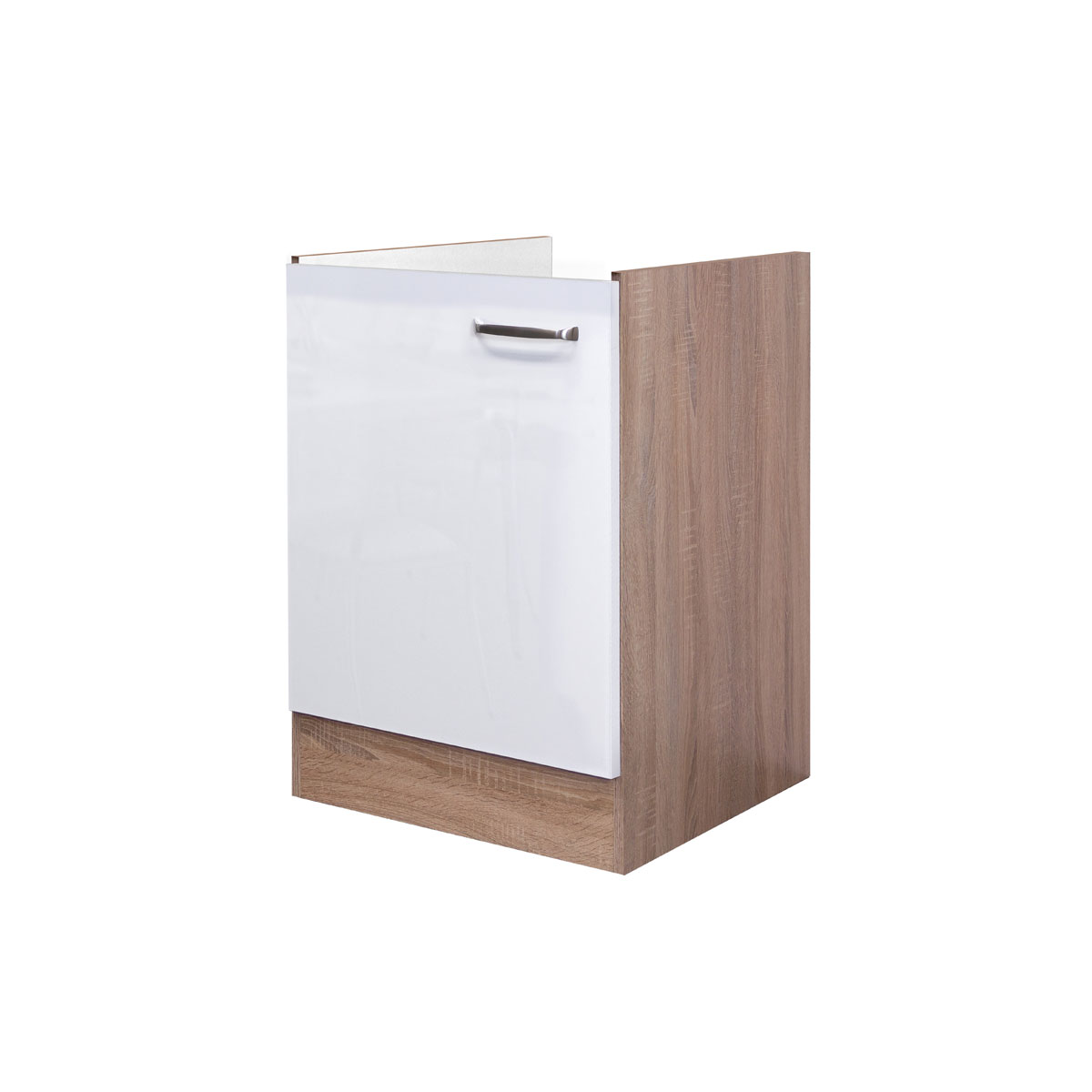 Küchenunterschrank Valero 40 x 86 x 60 cm weiß/Sonoma Eiche | K000434185